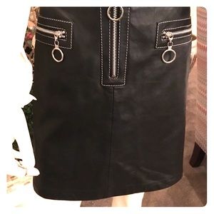 Michael By Michael Kora leather skirt